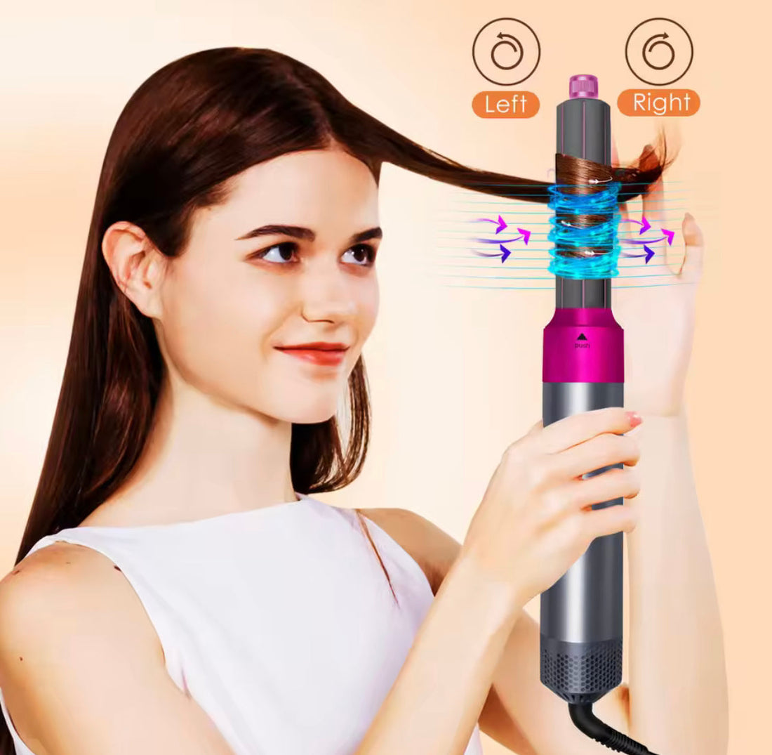 5 In 1 Hair Styling Comb, Multifunctional Hair Dryer, Hair Dyer Brush, Hair Straightening Brush