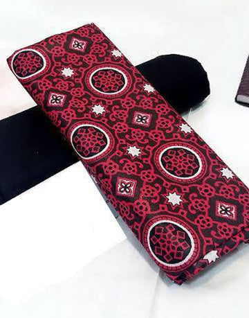 2-Piece Ajrak Print Cotton Lawn Dress