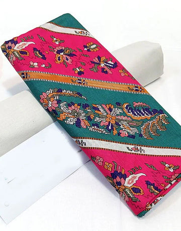 Digital Print 2-Piece Cotton Lawn Dress