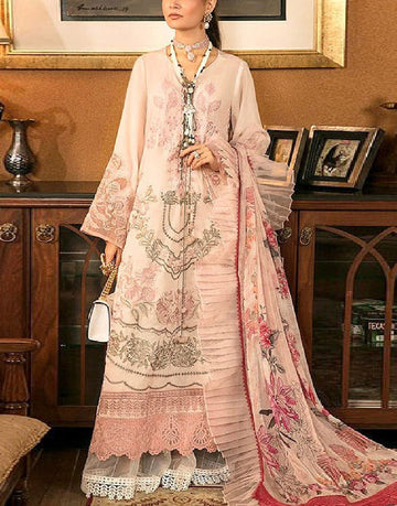 Digital Print Lawn Dress with Digital Print Silk Dupatta