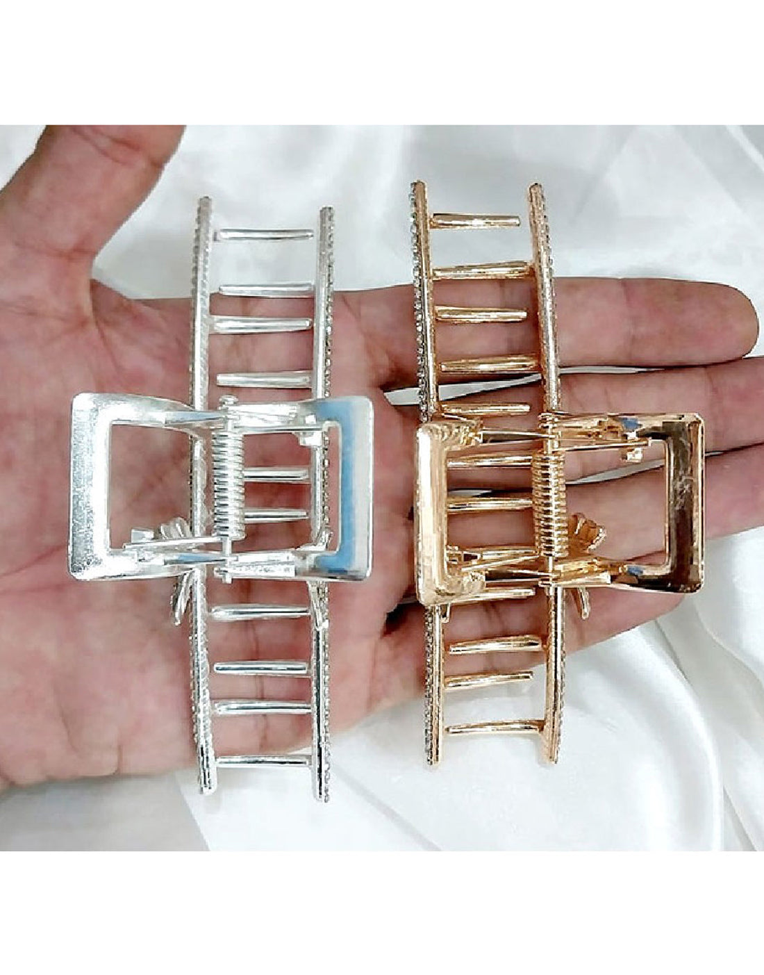 Stylish Silver Hair Catcher 5" Size