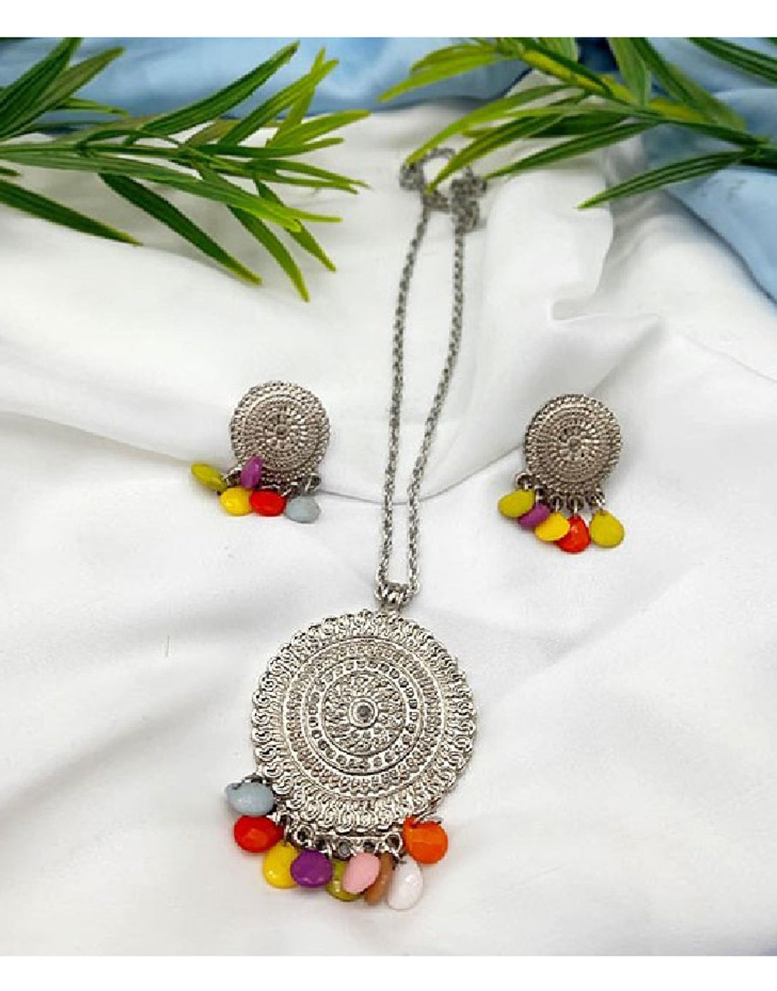 Antique Finish Fashion Jewellery Set