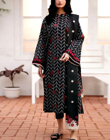 Digital All-Over Print Lawn Suit with Lawn Dupatta