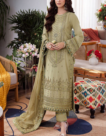 Asim Jofa 3 Piece Embroidered Lawn Sale | AJUR-11