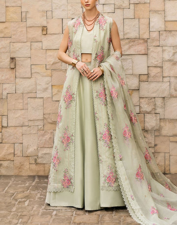 Bareeze Organza Gown Style Party Dress | ESSENCE OF ELEGANCE BNL2423