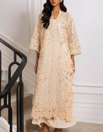 Sana Safinaz Luxurious Stitched Organza Party Dress | SS24FOR212P2T