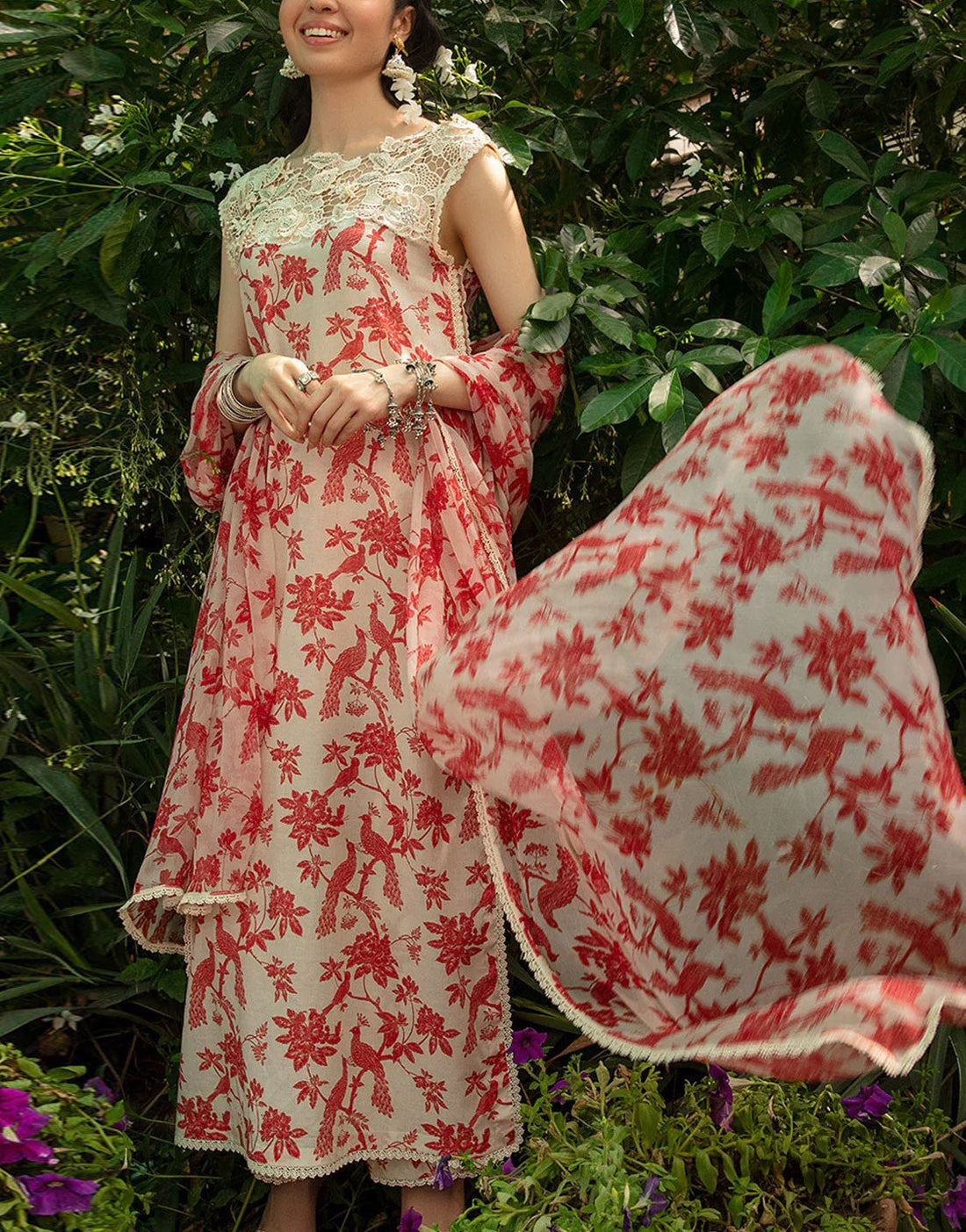 So Kamal Luxury Pret Summer Lawn Suit | MYRA D803