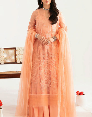 So Kamal Luxury Embroidered Formal Wedding Dress | ANGAAN D766