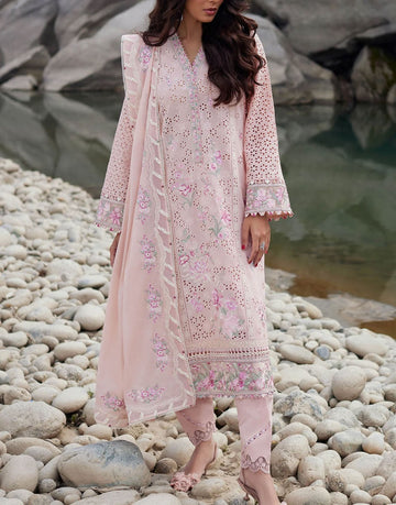 Elan Luxury Schiffli Embroidered Lawn Dress | AIREEN (EL24-09 A)