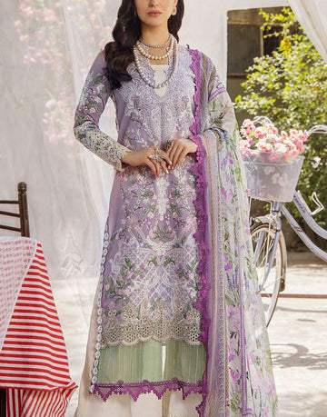 EshAisha Embroidered Luxury Summer EID Lawn Dress | EA-5115