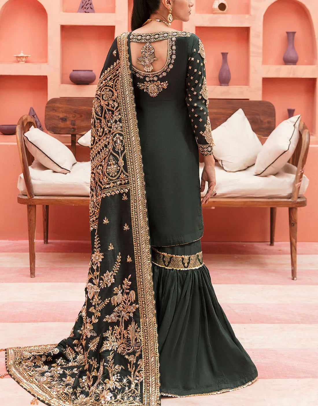 Gulaal Embroidered Formal Wedding Wear Suit | GL-WS-22V1-33