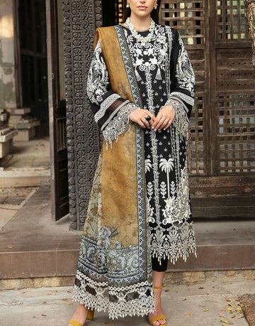 Imrozia Embroidered 3 Piece Lawn Suit Sale | SL 64 Alma