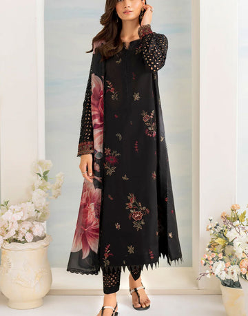Iznik 3PC Unstitched Embroidered Lawn Dress for EID | IGL-09
