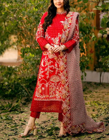 Maryum N Maria Fancy Embroidered Lawn Dress Online | Nurul MS24-563