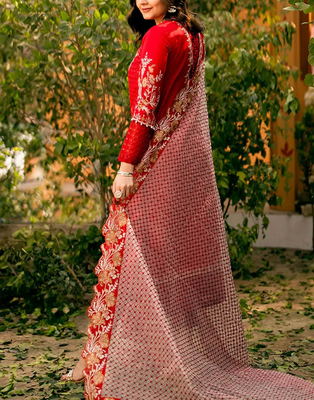 Maryum N Maria Fancy Embroidered Lawn Dress Online | Nurul MS24-563