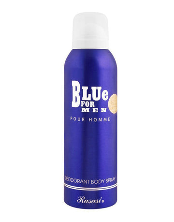 Original Rasasi Blue For Men Deodorant Body Spray - 200 ML