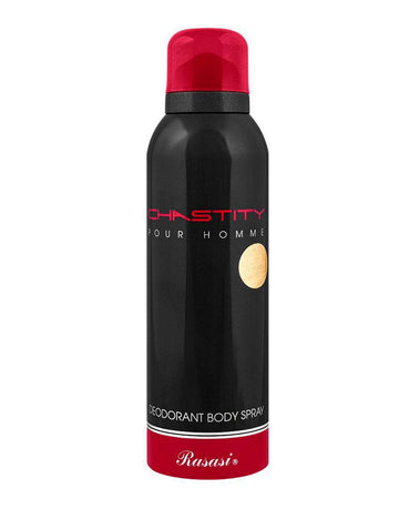 Original Rasasi Chastity For Men Deodorant Body Spray - 200 ML