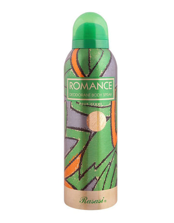 Original Rasasi Romance Deodorant Body Spray - 200 ML