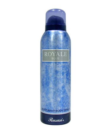 Original Rasasi Royale Blue Deodorant Body Spray - 200 ML