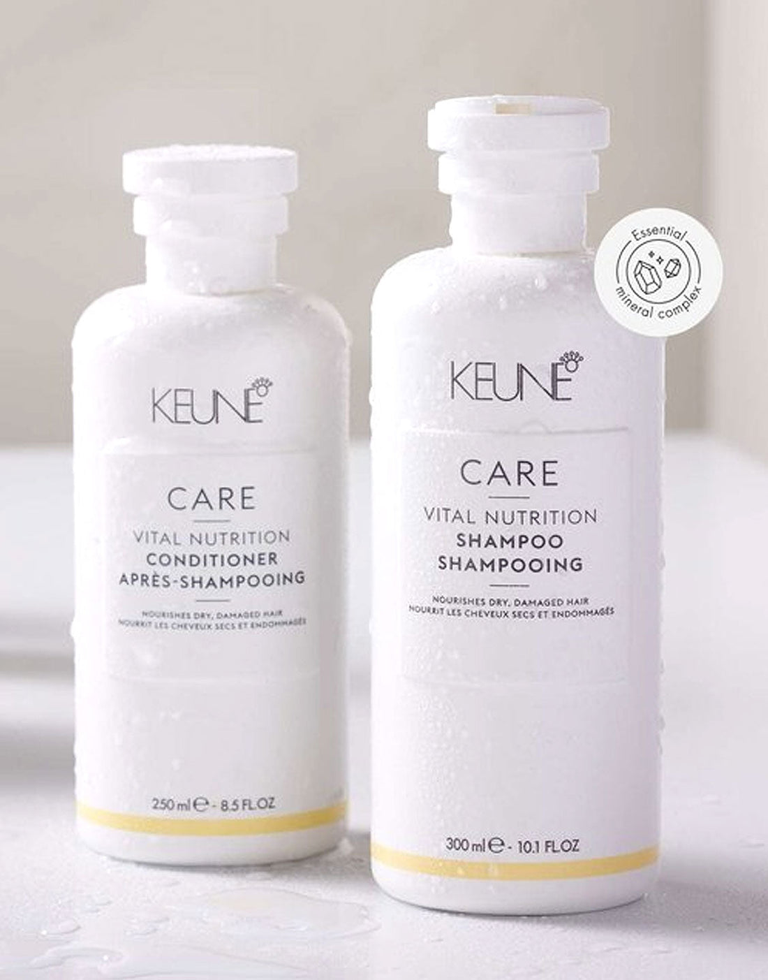 Bundle of 3 Keune Vital Nutrition Shampoo, Conditioner & Mask