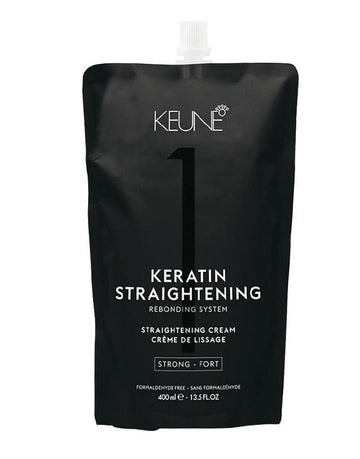 Keune Keratin Straightening Rebonding System, Strong, 400 ml