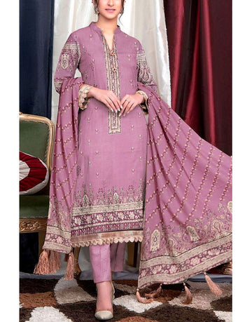 Digital Print Khaddar Dress with Khaddar Dupatta