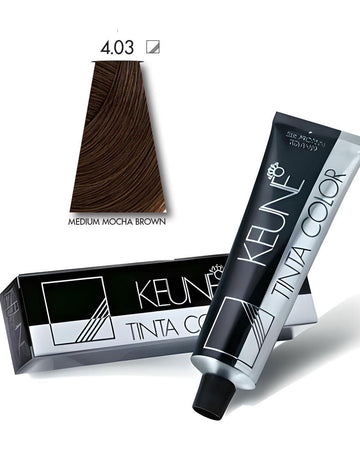 Keune Tinta Hair Color 4.03 Medium Mocha Brown