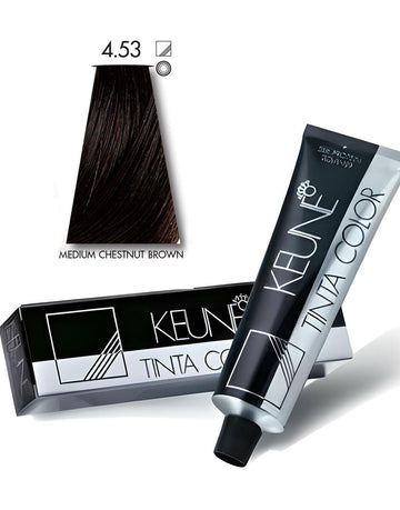 Keune Tinta Hair Color 4.53 Medium Chestnut Brown