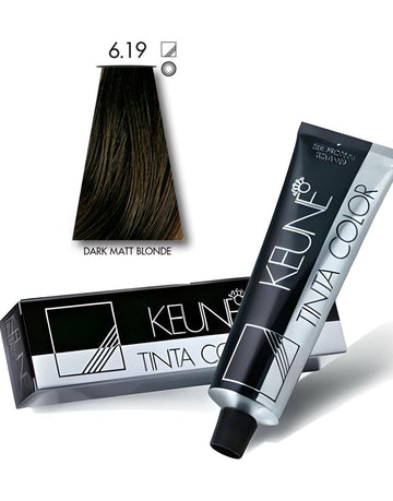 Keune Tinta Hair Color 6.19 Dark Matt Blonde
