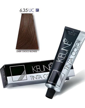 Keune Tinta Hair Color 6.35 Ultimate Cover Dark Choco Blonde