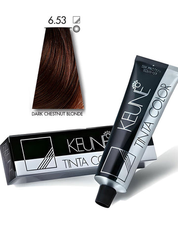 Keune Tinta Hair Color 6.53 Dark Chestnut Blonde