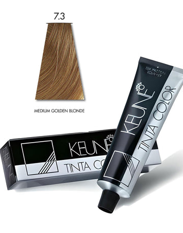 Keune Tinta Hair Color 7.3 Medium Golden Blonde