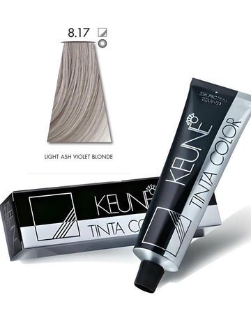 Keune Tinta Hair Color 8.17 Light Ash Violet Blonde