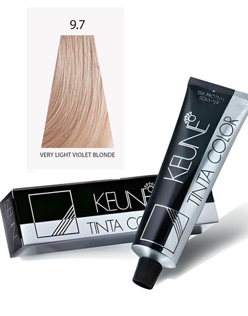Keune Tinta Hair Color 9.7 Very Light Violet Blonde