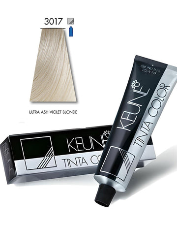 Keune Tinta Hair Color 3017 Ultra Ash Violet Blonde