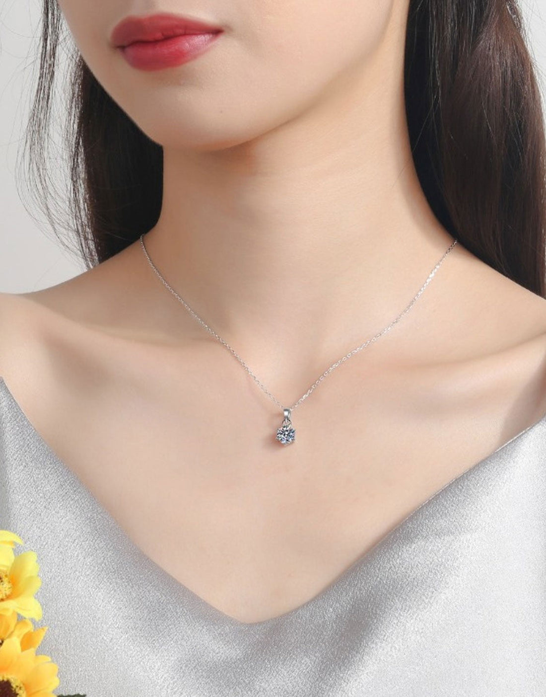 Delicate Silver Fashion Jewelry Set includes Necklace, Earrings & Ring for Girls