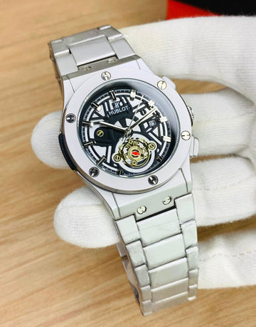 High Quality Branded Big Bang Inspired Men's Watch - Black Dial