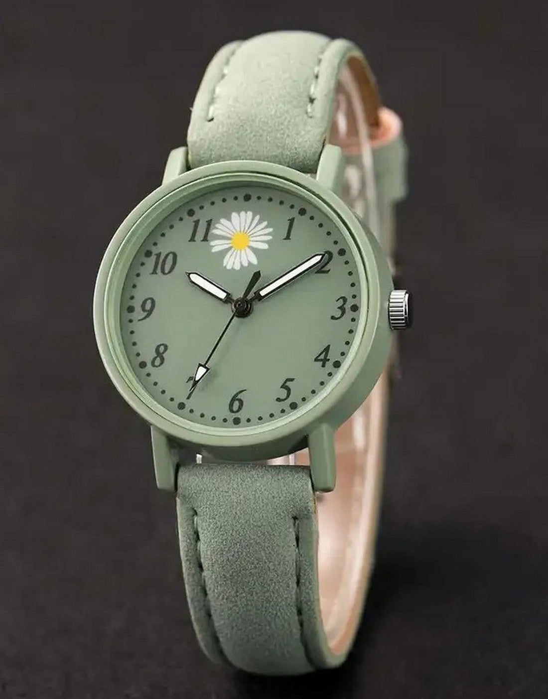 2-Pcs Korean Style Wrist Watch and Bracelet Set