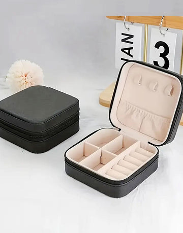 Portable Jewellery Storage Box Organizer for Travel & Daily Use (EMPTY)