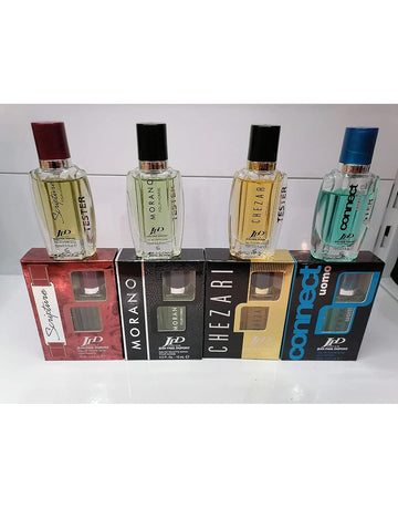 Pack of 4 JPD Perfumes Unisex
