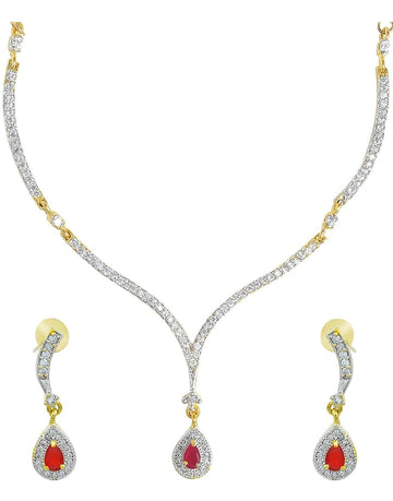 Indian AD Jewellery Set